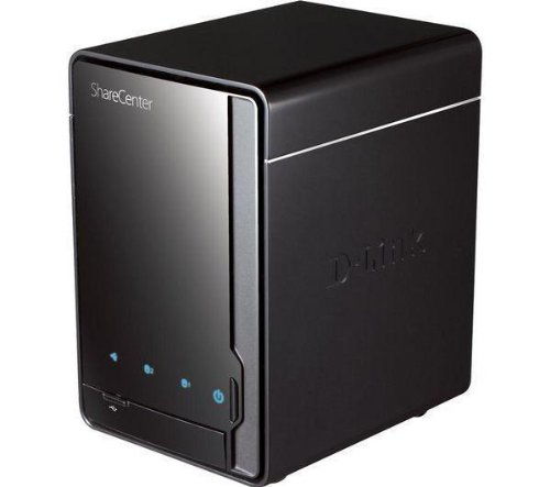 d link 友讯 dns 320双盘位nas千兆网络存储服务器 p2p下载 云 一键备份